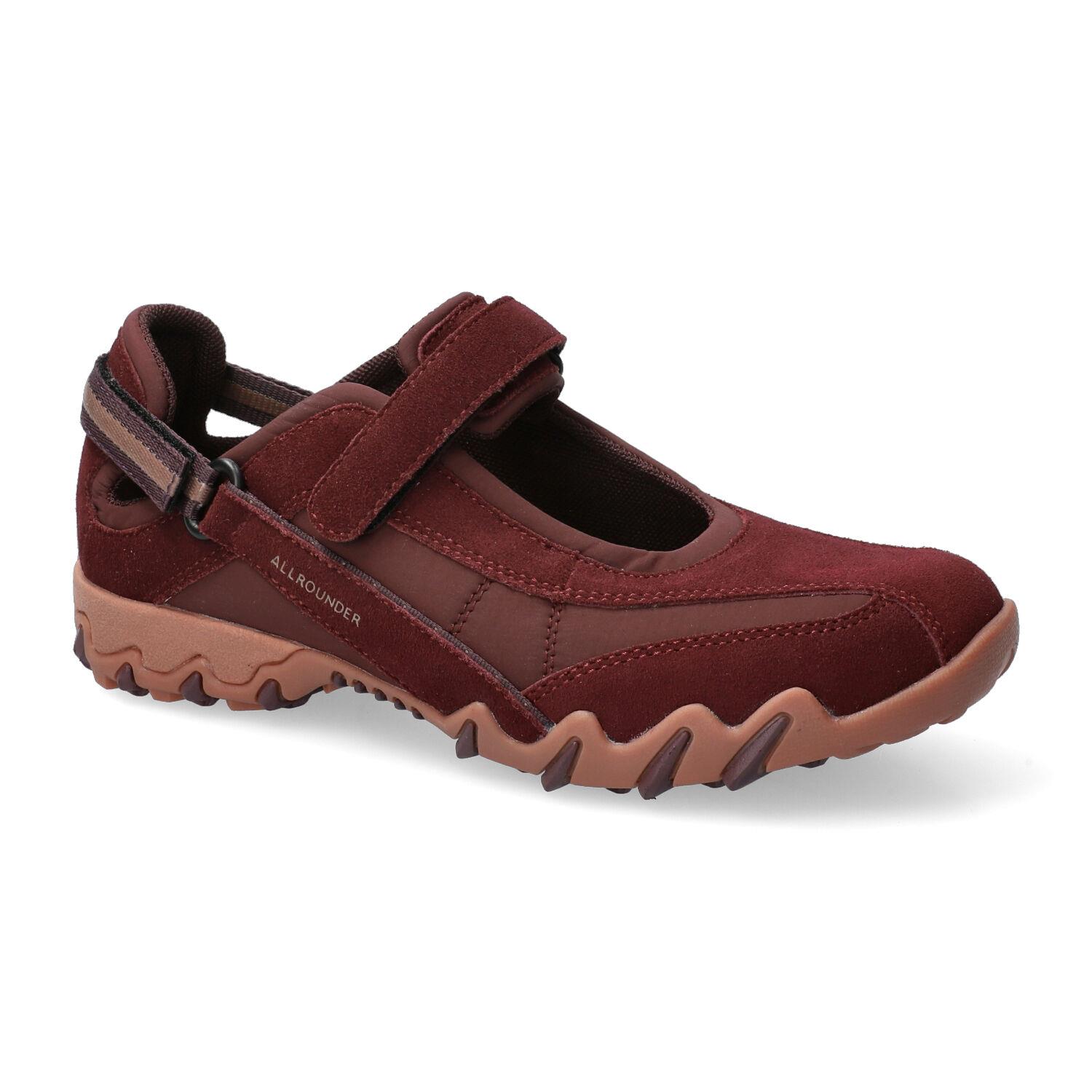 Ballerines femme modèle Niro bordeaux - Mephisto